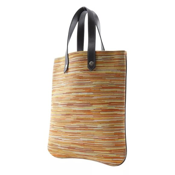 HERMES Amedaba PM Handbag Tote Bag Orange Vibrato unisex - Picture 8 of 9